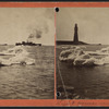Light house near Buffalo, N.Y. [Ice and ship]