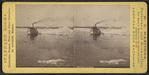 Buffalo harbor. [Boat and ice in water.]