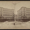 Young Man's Association building, winter.