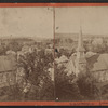 Cazenovia from Methodist steeple west. [Or,] Looking west from the Methodist steeple.