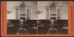 View of pulpit, chapel, Hamilton College, Clinton, N.Y.