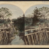 Rustic Bridge, Sleepy Hollow. Scene of Washington Irving's 'Headless Man.'