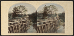Rustic Bridge, Sleepy Hollow. Scene of Washington Irving's 'Headless Man.'