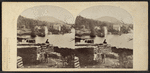 Storing wood for the winter, Scene on the Hudson River.