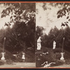 View of a fountain and statuary, Eldridge Park, Elmira, N.Y.