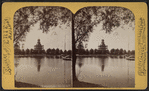 Lake and casino, Eldridge Park.