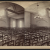 Lecture room of the First Methodist Church.