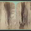 View of snow and ice, Freers Glen, New York 