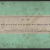 The gulf, or view from under the stone arch, Glens Falls, N.Y.