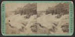 The gulf, or view from under the stone arch, Glens Falls, N.Y.