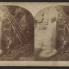 View of staircase and waterfall, Havana, N. Y..