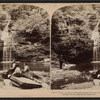 Curtain Falls, a pretty nook in picturesque Havana Glen, New York, U. S. A..
