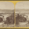 View of inlet to Cayuga Lake, from East Hill, Ithaca.