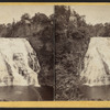 Ithaca Fall, 160 feet high and 150 feet broad, from the north bank, Fall Creek.