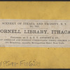 Cornell Library, Ithaca.