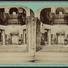 Interior of the McGraw-Fiske Mansion, Ithaca, N.Y., from grand entrance through rotonda to art gallery. (W. H. Miller, architect)