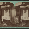 Interior of the McGraw-Fiske Mansion, Ithaca, N.Y. Roman laces and placque in breakfast room. (W. H. Miller, architect)