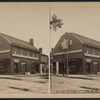 Old red store, Kingston, N.Y., Hudson River.