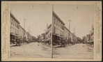 Wall St., from N. front, Kingston, N.Y., Hudson River.
