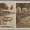 Along the beach at Kattskill [Catskill] House, Lake George.