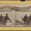 Steamboat ["Minne-ha-ha"] landing.