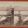 Steamboat dock at Lake George, N.Y. French Mountian in the distance.