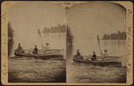 Boating and fishing on Lake George.