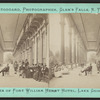 Piazza of Fort William Henry Hotel, Lake George.