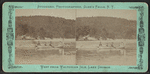 West from Waltonian Isle, Lake George.