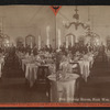 Dining room, Fort Wm. Henry Hotel.
