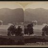Prospect Mountain House, Ft. Wm. Henry Hotel, Steamer Horicon, Carpenter's Hotel. West from Fort George Hotel, Lake George.