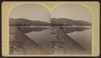 Caldwell from beach, east of Ft. Wm. Henry Hotel, Lake George.