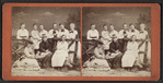 Studio portrait of a group of young ladies