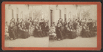 Group portrait on a piazza