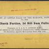 North portion, 2nd Mill Dam Falls.