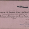 Woodcock, (S. Rusticola minor) on her nest. Taken from life, at Little Falls, N.Y., April 29, 1876.