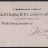 Merchant's Gargling Oil Co's. laboratory and office, Lockport, N.Y.