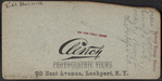 View of locks, showing a boat locking through, Lockport, N.Y.