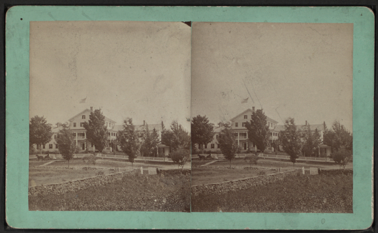 White Lake Mansion House. - NYPL Digital Collections