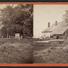 Washington Headquarters at Newburgh [Rear view with cannon.]