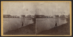 View of West-Canada Creek below the bridge Newport N. Y..