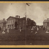 Front of the Mansion and lawn.