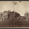 Front of the Mansion and lawn.