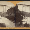 New Iron R.R. Bridge, Portage, N.Y. -- (first passenger train.)