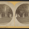 View on Lawn, Glen Iris, Portage, N.Y.