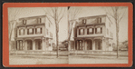 View of a two-story house, Poughkeepsie.