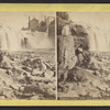 Genesee Lower Falls and River Bed, Rochester, N.Y.