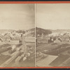 Bird's-eye view of Rondout and Creek.