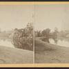View of Canal at Lawrenceville, from towpath.