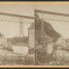 W.V.R.R. Bridge, Rosendale, looking down the Creek.